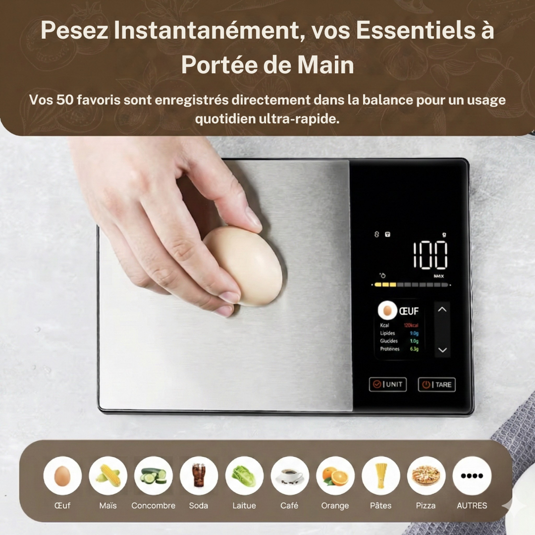 Balance de Cuisine Digitale